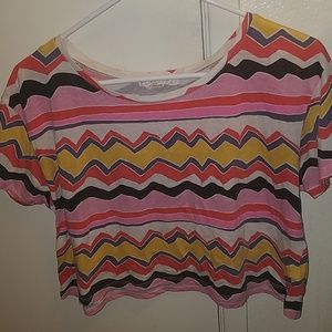 Colorful crop top!